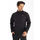Tshirthane Crozwise Dalgıç Yarım Yaka Siyah Tam Fermuarlı Spor Erkek Sweatshirt