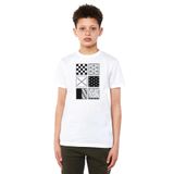 Tshirthane Demon Slayer Anime Patterns Beyaz Çocuk Bisikletyaka Tshirt P20845S942, Beyaz, 11-12 Yaş