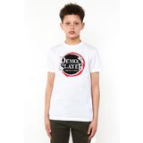 Tshirthane Demon Slayer Anime Squad Demon Slayer Kimetsu No Yaiba Beyaz Çocuk Bisikletyaka Tshirt P20869S3936, Beyaz, 5-6 Yaş