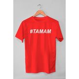 Tshirthane Devam #Devam Kırmızı Erkek T-Shirt - L
