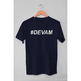 Tshirthane Devam #Devam Lacivert Erkek T-Shirt - XL