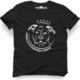 Tshirthane Dog Pitbull Siyah Erkek T-Shirt - XL