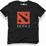 Tshirthane Dota 2 Siyah Erkek T-Shirt - XL