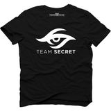 Tshirthane Dota 2 Team Secret Siyah Erkek T-Shirt - L