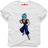Tshirthane Dragon ball Erkek T-Shirt - XL - Beyaz