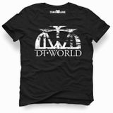 Tshirthane Dream Theater Wold Black Siyah Erkek T-shirt