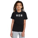 Tshirthane Eat Sleep Anime Siyah Çocuk Tshirt, Siyah, 5-6 Yaş