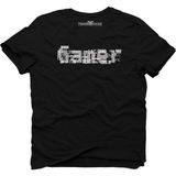 Tshirthane Gamer Lag Bug Loot Afk Siyah Erkek T-Shirt