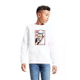 Tshirthane Gintama Anime Gintoki Fruit Juice Beyaz Çocuk 2ip Sweatshirt P21174S9453, 7-10 Yaş