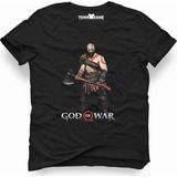 Tshirthane God Of War Siyah Erkek T-Shirt - XL