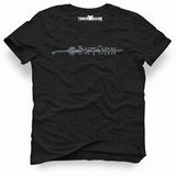 Tshirthane Göktürk Logo Siyah Erkek Tshirt