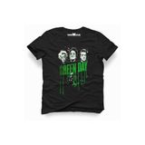 Tshirthane Green Day Rock Metal Müzik Baskılı Dar Kesim Slim Fit Erkek T-Shirt