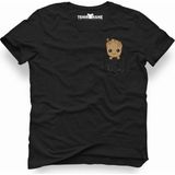 Tshirthane Groot Baby Ceb Siyah Erkek T-shirt