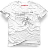 Tshirthane Guide To Craft Beyaz Erkek T-Shirt - XL