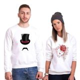 Tshirthane Her Beast His Beutiful Sevgili Kombinleri Sweatshirt Kombini, Erkek, S-Tek Ürün Fiyatıdır, Kombin Yapmak İçin En Az 2 Adet Sepete Ekleyiniz