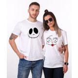 Tshirthane Her Jack His Sally 2'li Sevgili T-shirt