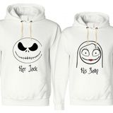 Tshirthane Her Jack His Sally Sevgili Kombinleri Sweatshirt Kombini