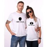 Tshirthane Her Tank His Healer 2'li Sevgili T-shirt