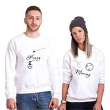 Tshirthane Honey Moning Sevgili Kombinleri Sweatshirt Kombini