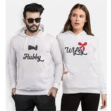 Tshirthane Hubby Wifey Sevgili Kombinleri Sweatshirt Kombini