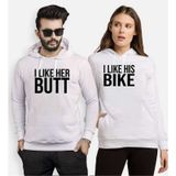 Tshirthane I Like 2'li Sevgili Sweatshirt