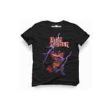 Tshirthane Iron Maiden Eddie Lightning Rock Metal Müzik Baskılı Dar Kesim Slim Fit Erkek T-Shirt
