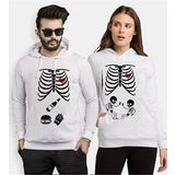 Tshirthane İskelet Bebek İskelet Yemek 2'li Sevgili T-shirt