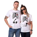 Tshirthane İskelet Bebek Sevgili Kombinleri Tshirt Kombini, Erkek, 2XL-Tek Ürün Fiyatıdır, Kombin Yapmak İçin En Az 2 Adet Sepete Ekleyiniz