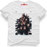 Tshirthane K-Pop Nct Beyaz Erkek T-Shirt - L