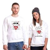 Tshirthane Kalbimin Hırsızı Sevgili Kombinleri Sweatshirt Kombini, Erkek, XS-Tek Ürün Fiyatıdır, Kombin Yapmak İçin En Az 2 Adet Sepete Ekleyiniz