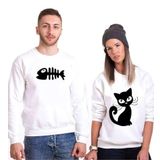 Tshirthane Kedi Ve Balık Cat Fish Sevgili Kombinleri Sweatshirt Kombini, Erkek, M, N11PTTSV20SW036-Tek Ürün Fiyatıdır, Kombin Yapmak İçin En Az 2 Adet Sepete Ekleyiniz