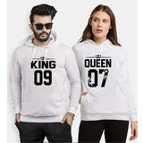 Tshirthane King 09 Queen 07 2'li Sevgili Sweatshirt