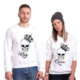 Tshirthane King Queen Kurukafa Sevgili Kombinleri Sweatshirt Kombini, Erkek, L, N11PTTSV20SW190-Tek Ürün Fiyatıdır, Kombin Yapmak İçin En Az 2 Adet Sepete Ekleyiniz