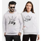 Tshirthane King Taç Queen 2'li Sevgili Sweatshirt