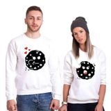 Tshirthane Kurabiyelerin Aşkı Sevgili Kombinleri Sweatshirt Kombini, Erkek, 2XL-Tek Ürün Fiyatıdır, Kombin Yapmak İçin En Az 2 Adet Sepete Ekleyiniz
