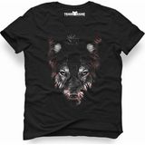 Tshirthane Kurt Wolf Siyah Erkek T-Shirt