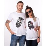 Tshirthane Kurukafa Sevgili Kombinleri T-shirt Kombini