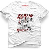 Tshirthane La Case De Papel Berlin Oslo Beyaz Erkek T-Shirt