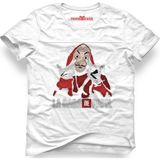 Tshirthane La Case De Papel Dali Beyaz Erkek T-Shirt - M