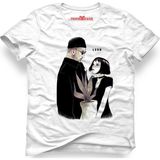 Tshirthane Leon & Mathilda Sevginin Gücü The Professional Flowerpot Beyaz Erkek T-Shirt