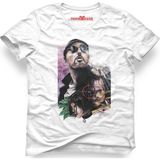 Tshirthane Leon & Mathilda The Professional Sevginin Gücü Kolaj Christopher Kozak Beyaz Erkek T-Shirt