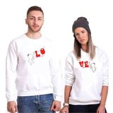 Tshirthane Lo Ve Balon Sevgili Kombinleri Sweatshirt Kombini, Erkek, S-Tek Ürün Fiyatıdır, Kombin Yapmak İçin En Az 2 Adet Sepete Ekleyiniz