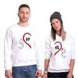 Tshirthane Lo Ve Kalp Sevgili Kombinleri Sweatshirt Kombini, Erkek, L, N11PTTSV20SW280-Tek Ürün Fiyatıdır, Kombin Yapmak İçin En Az 2 Adet Sepete Ekleyiniz