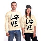 Tshirthane Love Pati 2'li Sevgili Sweatshirt