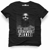 Tshirthane Mike Tyson The Baddest Siyah Erkek T-shirt