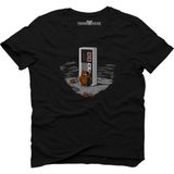 Tshirthane Monkey Siyah Erkek T-Shirt