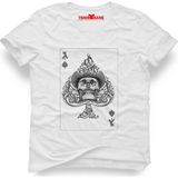 Tshirthane motorhead iskanbil Erkek T-Shirt - XXL - Beyaz