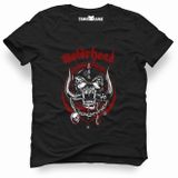 Tshirthane Motörhead Logo Siyah Erkek T-shirt