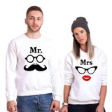 Tshirthane Mr.Mrs Glasses Sevgili Kombinleri Sweatshirt Kombini, Erkek, M-Tek Ürün Fiyatıdır, Kombin Yapmak İçin En Az 2 Adet Sepete Ekleyiniz