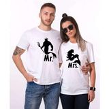 Tshirthane Mr. Mrs. Poseidon 2'li Sevgili T-shirt